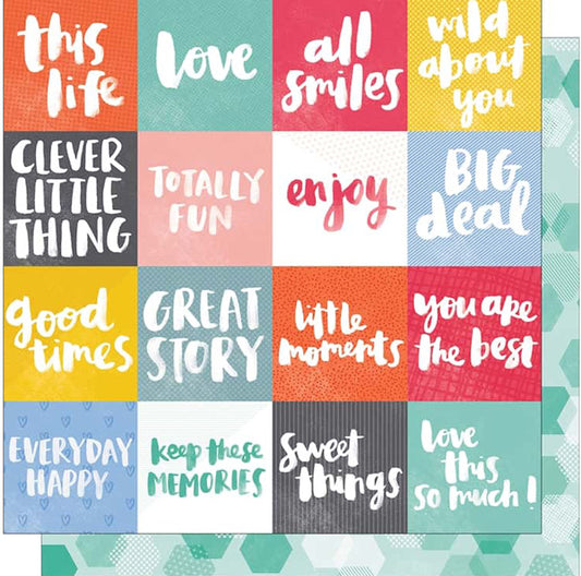 All Smiles Paper/Oh Happy Life - American Crafts image 0