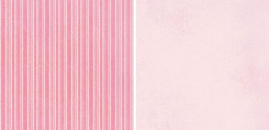 Tinted Rose Stripe Double-Sided Paper/Rose Colored Glasses Collection - G.C.D. image 0