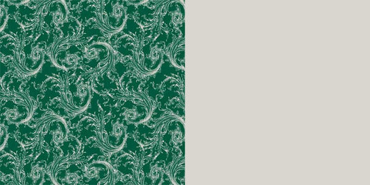 Silver Filigree Double-sided Designer Paper/Scent of Chirstmas Collection - G.C.D. Studios image 0