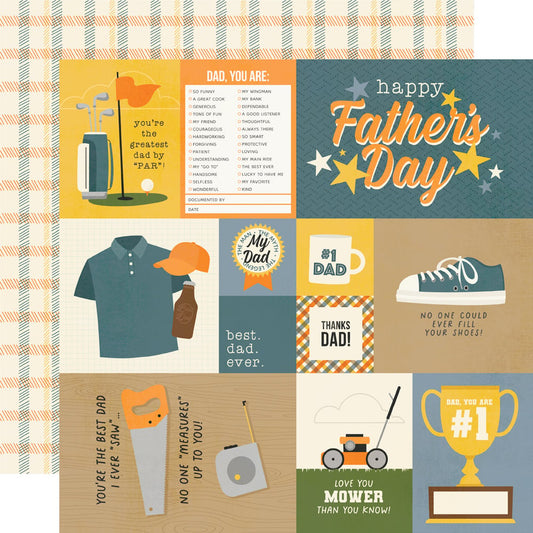 Father's Day Elements 1 Paper - Simple Stories image 0