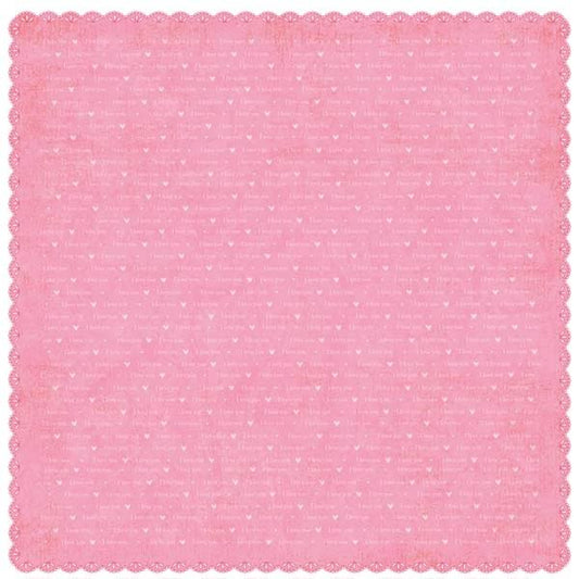 Dainty Scallops 12 x 12 Paper - Carolees Creation image 0