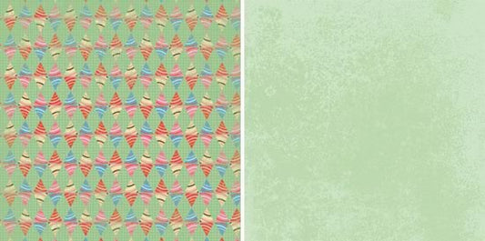 Party Hats Double-Sided Paper/Carnival Ride Collection - G.C.D. Studios image 0