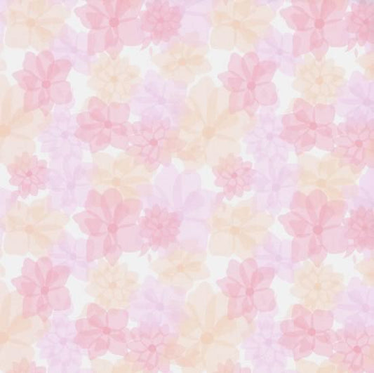 Barbie Ballet Floral Paper, SandyLion image 0