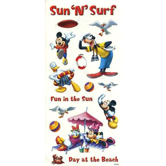 Mickey Sun 'N' Surf Sticker, SandyLion image 0