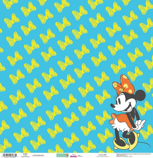 Minnie Yellow Bows Paper - SandyLion image 0