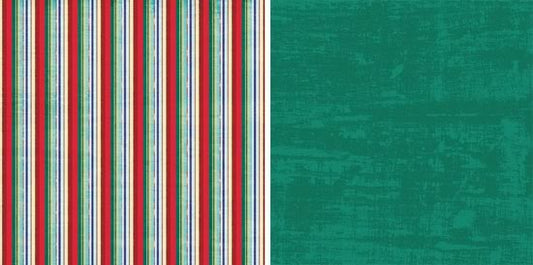 Stocking Double-Sided Paper/Winter Wonderland Collection- G.C.D. image 0