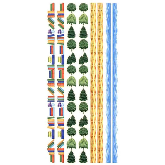 Retirement Border Sticker, SandyLion image 0