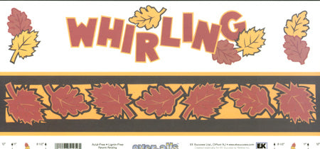 Whirling / Fall Over-all Toppers  by EK Success image 0