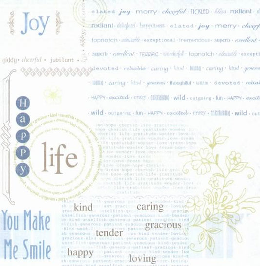 Joy in Life Paper - Carolees Creation image 0