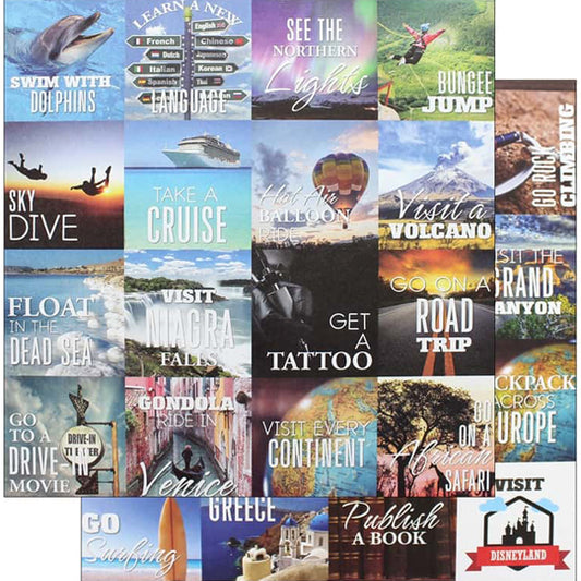 Bucket List Paper/Bucket This Collection - Reminisce image 0