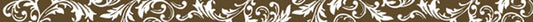 Floral Chocolate Ribbon - Carolees Creations/Adornit image 0
