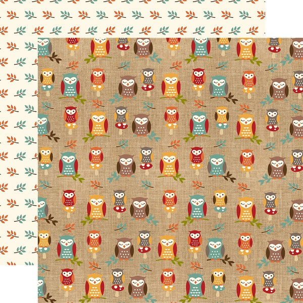 Fall Owls Paper - Echo Park image 0
