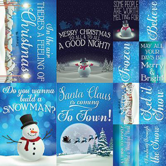 Christmas Town 12 x 12 Poster Sticker Sheet - Reminisce image 0