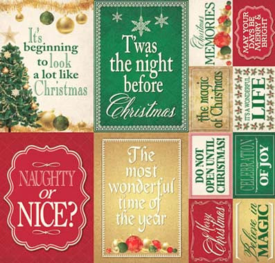 A Christmas Story 12x12 Die-Cut Sticker Sheet -  Reminisce image 0