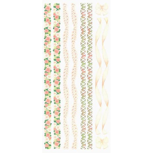 Wedding Border Sticker, SandyLion image 0