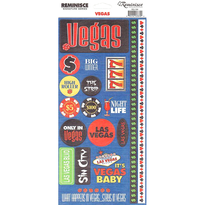 Vegas Vegas Sticker - Reminisce image 0