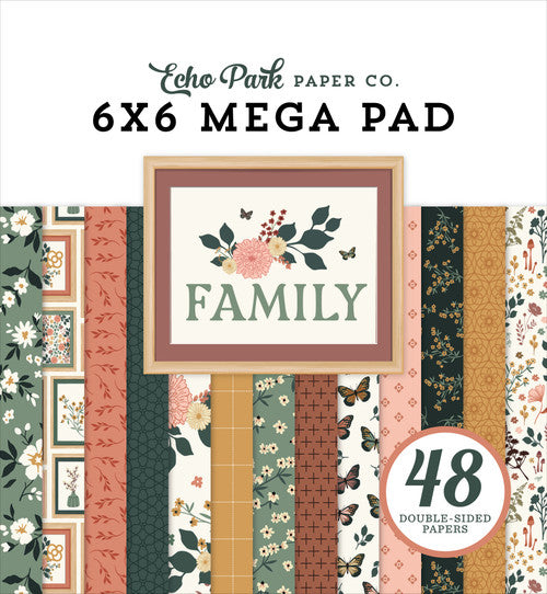 Family Cardmakers 6X6 Mega Pad - Echo Park