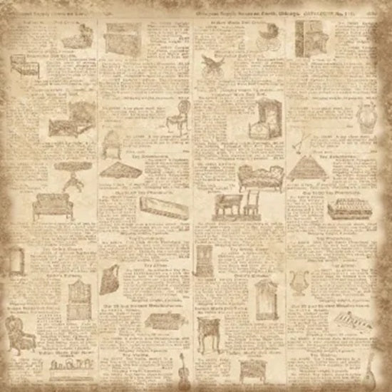 Tan Catalog Paper - Hot Off the Press