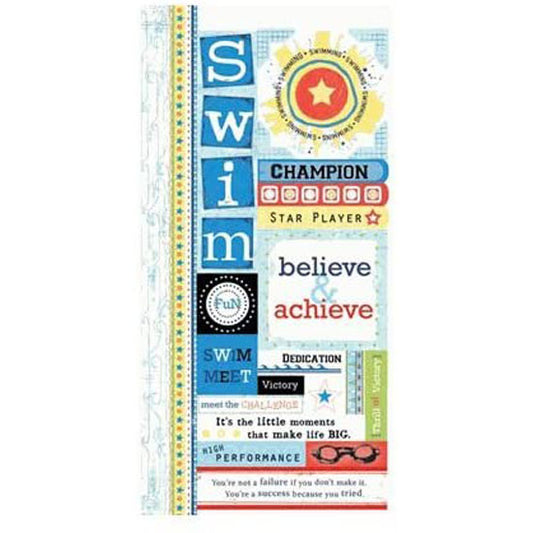 Swimming Attitude Stickers  - Carolees Creations/Adornit image 0