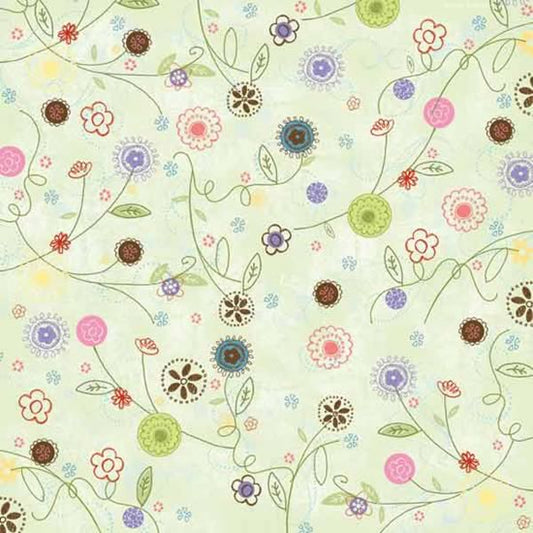 Joyful Flowers Paper - Carolees Creation image 0
