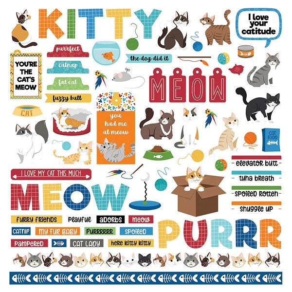 Cat Lover Element Sticker - PhotoPlay image 0
