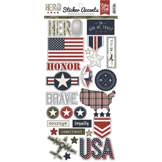 Hero Sticker Accents - Echo Park image 0