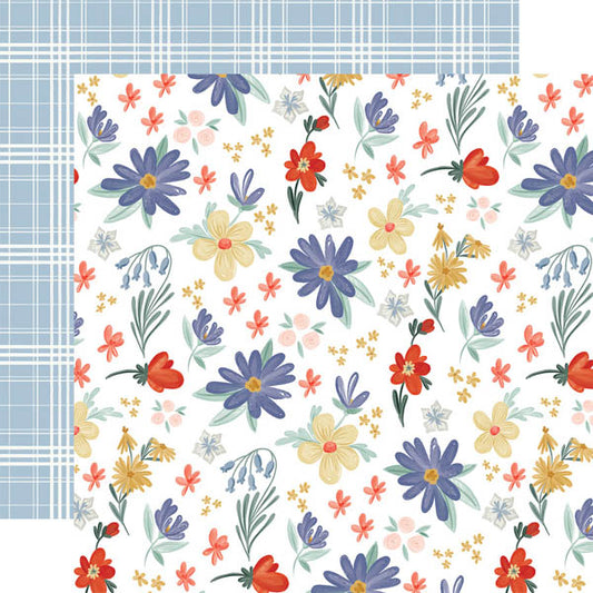Blessed Blooms/Farm House Summer Paper - Carta Bella image 0