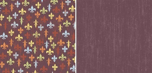 Fluers Double-Sided Paper/ Whoop Dee Doo Collection - G.C.D. Studios image 0