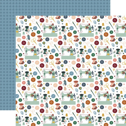 Sew Cute Paper/Let's Create - Echo Park image 0