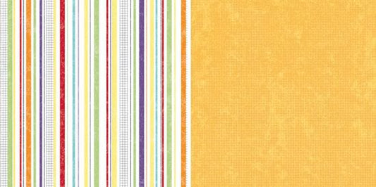 Ledger Stripe Double-Sided Paper/Lost In Paradise Collection - G.C.D Studios image 0