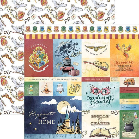 Harry Potter Watercolor Tags Paper - Paper House image 0