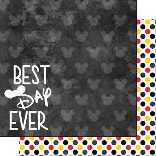 Best Day Ever Paper - Scrapbook Customs image 0