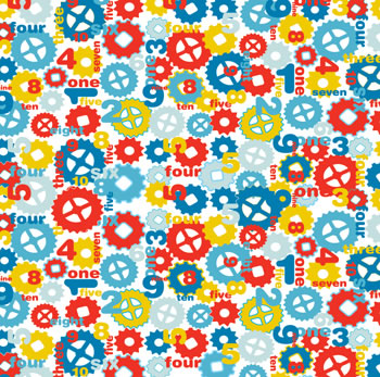 Mickey Clubhouse Gears Paper, SandyLion image 0