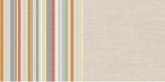 Carefree Stripe Double-Sided Paper/No Worries Collection - G.C.D Studios image 0