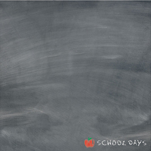 Erased Chalkboard 12x12 Paper - Paper Studio image 0