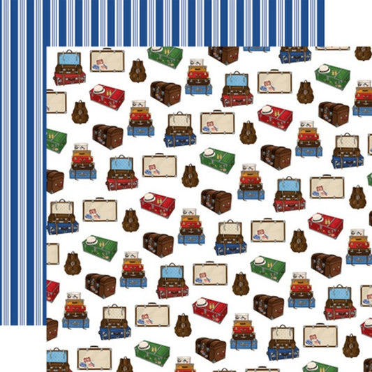 Luggage Paper/Our Travel Adventure - Carta Bella image 0