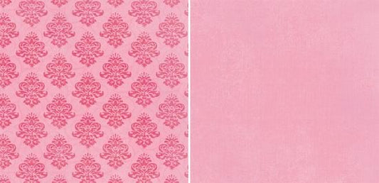 Pink Medallions Double-Sided Paper/Rose Colored Glasses Collection - G.C.D. Studios image 0