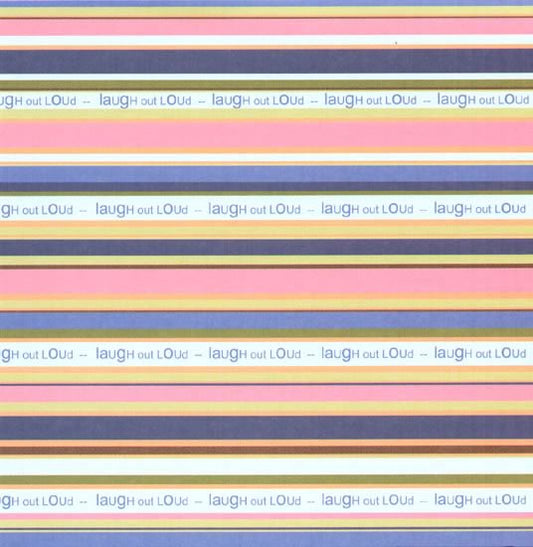 Aqua Paint Stripes 12 x 12 Paper - Carolees Creation image 0