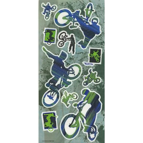 Bikes Hot Wheels Sticker, SandyLion