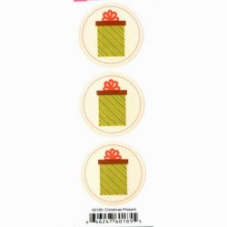 Duplicates Christmas Present Sticker - Pebbles Inc.