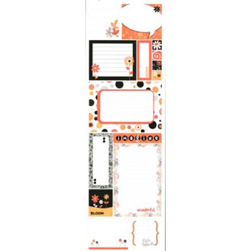 Tangerine Twist Journaling Stickers, Sandylion