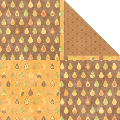 Creative Imaginations Pear Orchard Double-Sided Paper/Orchard Collection