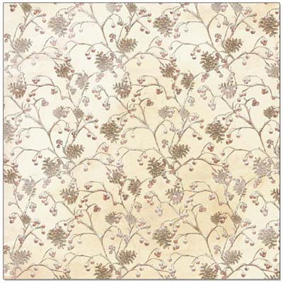 Holiday Berries Paper with Varnish Accents - Creative Imaginations