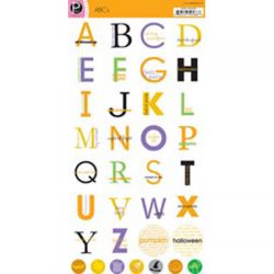 Halloween ABC's Sticker - Pebbles Inc.