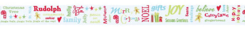 Christmas Words Ribbon - Carolees Creations/Adornit