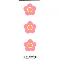 Duplicates Pink Posy/Orange Center - Pebbles Inc.