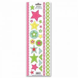 Border Sticker/Star Cluster Delight - Carolees Creations/Adornit