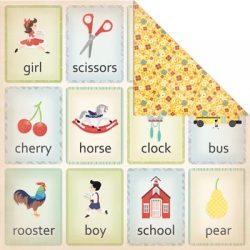 Flash Cards Double-Sided Paper  - Creative Imaginations
