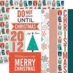 Christmas Double-Sided Cardstock Paper/Dear Santa Collection - Echo Park