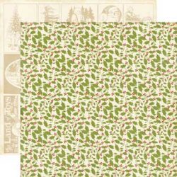 Holly Berriers Double-Sided Cardstock Paper/This & That Christmas Collection - Echo Park